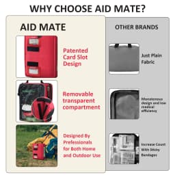 Large Multi-functional Outdoor IFAK Survival Equipment First Aid Kit Emergency Survival Kit Trauma Bag for Work Travel Hiking