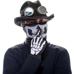 Short Halloween Ghost Gloves Halloween cosplay Skeleton Performance Gloves Performance Prop Bones