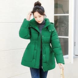 Ladies Down Cotton Jacket 2025 Hooded Loose Comfortable Women's Winter Parka Coat Korean Version Thicken Female Outerwear
