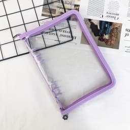A5 A6 Zipper Binder Photo Card Collection Book Postcard Organizer Diary Notebook School Stationery