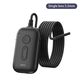 WIFI Endoscope HD1080P Single Dual Triple Lens Wireless Pipe Inspection Borescope Camera Car Checking Waterproof LEDs 2600mAh