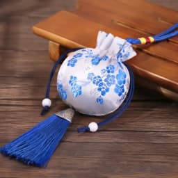 Dragon Boat Festival Sachet Plum Flower Pattern Pouch Hanfu Decoration Brocade Ethnic Style Jewelry Storage Bags Graduation Gift