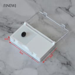Wholesale Gem Display Transparent Box Storage for Gemstone Collection Jewelry Charm Beads Packaging Loose Diamond Protection Box
