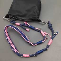 Colorful Paracord DIY Hand-Braided Adjustable Replacement Bag Strap Outdoor Anti-lost Camera Phone Lanyard Crossbody Strap