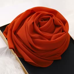 2025 Muslim Hijab Scarf With Zipper Plain Bubble Chiffon Ready to Wear Veiled Hijab Wrap Solid Shawls Headscarf Turban Ramadan