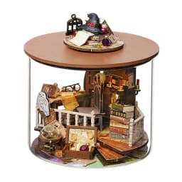 Wooden Mini DIY Doll House Kit For Making And Assembling Room Models Toys Home And Bedroom Decorations With Furniture Dollhouse