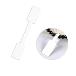 100/200pc Square Price Tag for Jewelry Blank Display Sticker Card Self Adhesive Necklace Bracelet Mix 8 Colors Label Packaging
