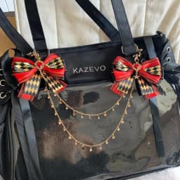 Italife 40 Cm Gold Chain with Bow Ita Bag Accessories Set Women Anime Display Itabag Charm Decoration Stars Chain for Girls H371