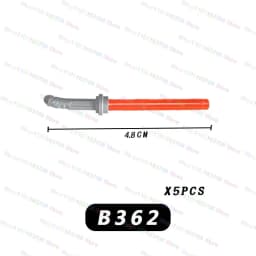 MOC Game Anime Cartoon Multi-colored Lightsaber Building Block Toy Children’s Gift Accessory Educational Toy PJB349-365