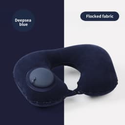 U Shaped Travel Pillow Super Light Portable Inflatable Neck Pillow Travel Airplane Cushion Office Sleep Essentials