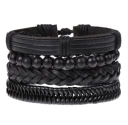 leather bracelet adjust style