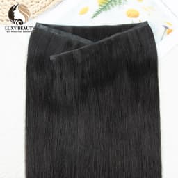 Long Straight Tape Weft Human Hair Extensions 12"-22" Invisible PU Skin Flat Weft Hair Bundles 100g Sew In Micro Links Hair