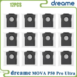 Fit For (Dreame X40 Ultra / L40 Ultra, MOVA P50 Pro Ultra /P10 Pro Ultra) Main Roller Tricut Brush Filter Mop Cloth Dust Bag