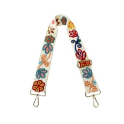 Vintage Style DIY Embroidery Shoulder Strap Multi-purpose Fashion Handbag Accessory Adjustable Comfortable Purse Strap