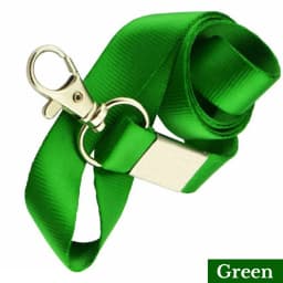 Plain Lanyard Neck Strap metal clip 15mm ID Lanyard For ID Badge Holder FREE