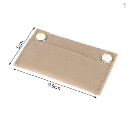 1PCS Internal Layer Retrofitted Crossbody Bag Inner Felt Wallet Bag Liner Card Package Container Organzier Bag Accessories