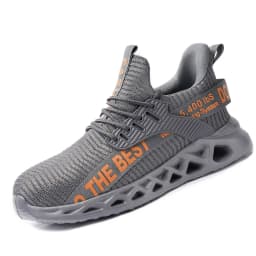 Safety Protective Mining Boots Men Steel Toe Safety Shoes Anti-smash Anti-puncture Function Work Shoes Fashion Multicolored