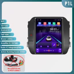 Hizpo 9.7" Car Radio Android 13 Auto For KIA Sportage 3 2010-2016 2din Multimedia Video Player Stereo Carplay Gps