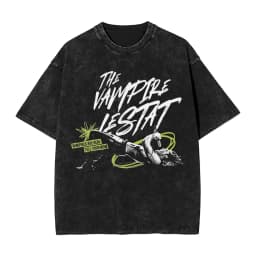 Men's The Vampire Lestat T-Shirts Top Tees Beach Y2K Casual Short-Sleeve T Shirt Crewneck Trending Casual Tee Shirt Cheap