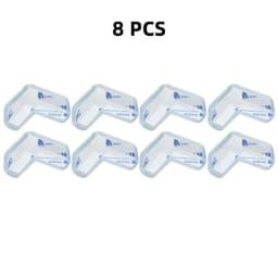 Child Baby Safety Silicone Protector Table Soft Transparent Children Anti Collision Table Corner Edge Protection Cover