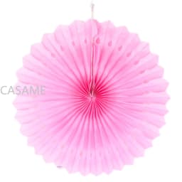 5pcs Color Tissue Paper Cut-Out Paper Fans Pinwheels Hanging Flower Paper Crafts for Wedding Party Birthday Decor Supplies