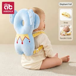 AIBEDILA Head Protection Newborn Baby Head Protector Backpack PP Cotton Filling Toddler Crawling Walking Safety Cushion