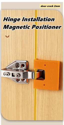 Hinge Installation Positioning With Magnetic Woodworking Quick Installation Aid Point Fixed Plate For Cabinet Door Panel Hinge