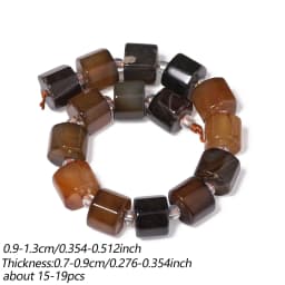 Natural Amethyst Amazonite Lapis Lazuli Beads 9-13mm Irregular Faceted Rondelle Shape Beads for Jewelry Making Accessories