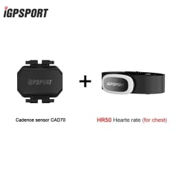 IGPSPORT Smart Sensor Kit,  Cadence CAD70 Speed SPD70 Heart Rate Monitor HR50 Chest, HR70 Arm for Bike Computer/Cycling/Running