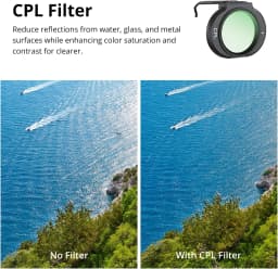 Potensic Original CPL Polarizer for ATOM 2 Camera Drone Only (Do Not Fit to ATOM SE, ATOM LT, ATOM) Drone Lens Accessory