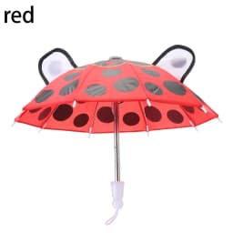 Doll Umbrella 1/3 1/4 Mini Umbrella Rain Gear For 18 Inch & 43cm Baby Doll Accessories Decoration
