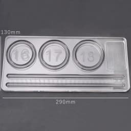 A Transparent Acrylic Jewelry Display Tray Suitable For Jewelry Bracelets And Antique Bracelet Holders Used For Storage And Disp