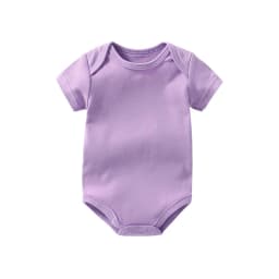 Baby Clothes 100% Cotton Short/Long Sleeve Solid Baby Bodysuit for Boys Girls 0-24M Soft Unisex Onesie Romper Newborn Outfit