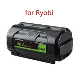 1/2/4Pcs OP4040A1 6.0Ah 40V ONE+ Li-Ion Battery Replace for Ryobi OP4015 OP4026 OP40401 OP4050 OP40501 OP4060A Tools Battery pin