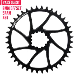 Round Oval 0mm Offset For SRAM Gx XX1 Eagle GXP PASS QUEST Crankset Round MTB Narrow Wide Chainring 28T 30T 32T 34T 36T 38T