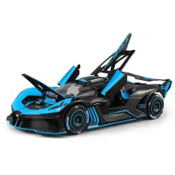 1:24 Batmobile Bolide Car Model Toy Doors Opened Shock Absorption Spray Sports Cars Models Sound Light Toys Gifts for Boys
