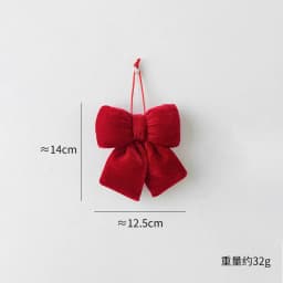 Large Red Velvet Bow Christmas Tree Hanging Pendants 2025 Christmas Party Decoration New Year Holiday Home DIY Ornaments