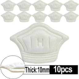 1/5pairs Women Patch Heel Pads Insoles Adjustable Size Sports Shoes Back Stickers Antiwear Cushions Feet Care Protector Inserts