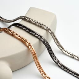 Snake Bone Chain Bag Chain Metal Flat Purse Chain Bag Chain Bag Strap Replacement for Handmade Bag Purse Crossbody Bag Making