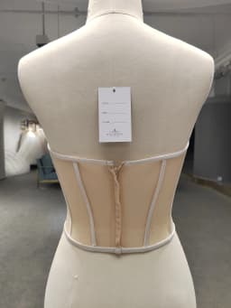 Custom Made Royal Muse Exclusive Simple Dress Corset For Bridal Wedding Wear Jacket Transparent Sexy Shaping Underwear