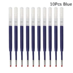 10pcs 424 Ink Gel Pens Refill 99mm Blue Black Red Replaceable G2 Ballpoint Pen Refills 0.5mm School Writing Office Stationery