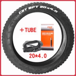 CST BFT 20inch 24inch Fat Tire Snow Beach Bicycle Tire 20x4.0 20X2.4 24x4.0 Electric Snowmobile MTB Bicycle Anti-Slip Fat Tire