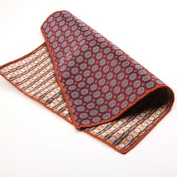 Trendy Striped Floral Brown Pocket Square British Men Formal Handkerchief Suit Shirt Accessories Groom Wedding Party Chest Hanky