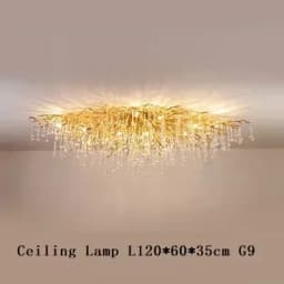 Luxury Crystal led Ceiling Lights Chandeliers Home Hanging Pendant Lamp Living Dining Room Bedroom Lustre Lampara techo