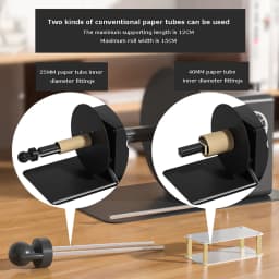 Desktop Small Winding Machine Label Rewinder Full-Automatic Rewinder For Self-Adhesive Coated Paper Mini Electric Label Rewinder