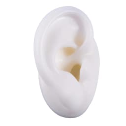 1 Pieces New Silicone Ear Model Professional Practice Piercing Tools Earring Ear Stud Display Tools Can Be Reused Body Jewelry