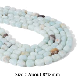 Wholesale Natural Smooth Square Stone Beads Loose Cube Bead Agates Quartzs Raw Mineral Beads for DIY Bracelets Earrings Neckalce