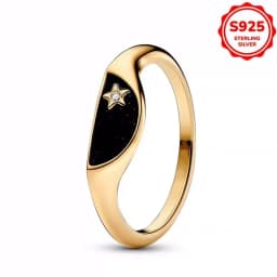 2026 Hot Selling 925 Silver Multi-Color Sun and Moon Heart-Shaped Ring for Women's Party Exquisite Jewelry Gift