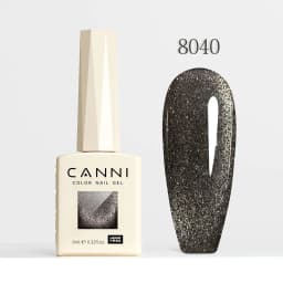 CANNI Cat Eye Gel Nail Polish and Glitter Gel 9ml HEMA TPO FREE High Gloss Quality Soak Off UV Gel Art Manicure Salon DIY Home