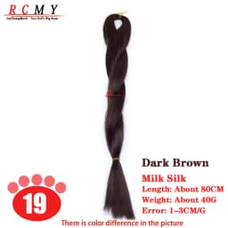 RCMY Red Milk Silk Doll Wig BJD/SD Doll Hair Rooting Doll Wigs Transplant Hand-crocheted Pink Gold Black Doll Hair Accessories